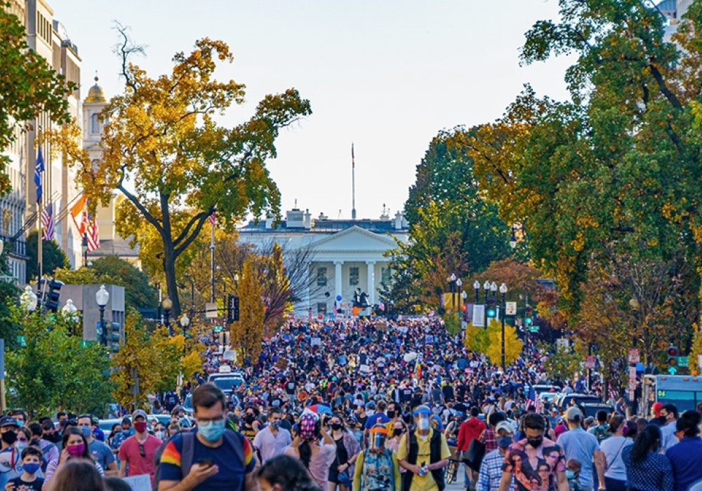 Washington, DC, November 7, 2020. CREDIT: <a href="https://www.flickr.com/photos/taedc/50578004282/">Ted Eytan</a> <a href=https://creativecommons.org/licenses/by-sa/2.0/>(CC)</a>
