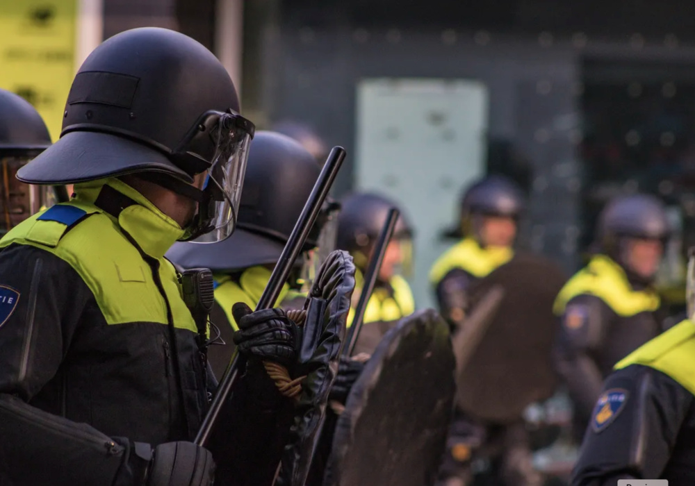 Riot police