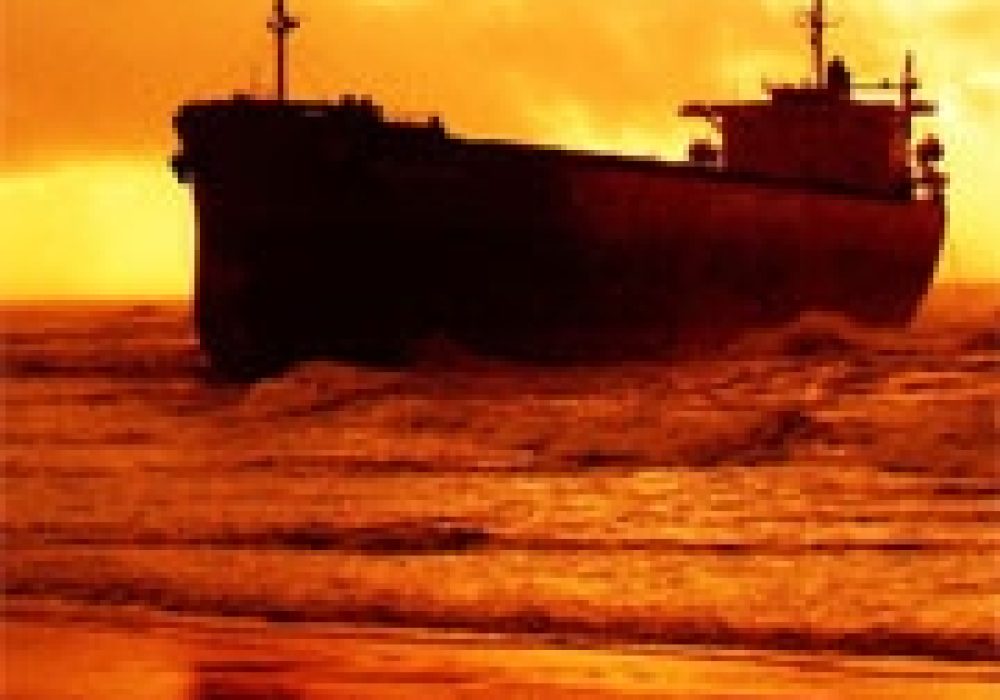 A tanker tossed ashore in Australia. <br>Photo by <a href="http://flickr.com/photos/rainforest/560362387/">Jer Min Kok</a> (<a href="http://creativecommons.org/licenses/by-nc-nd/2.0/deed.en-us">CC</a>).