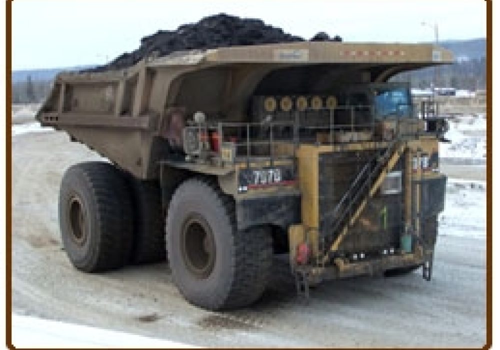 Canadian Tar Sands Dump Truck. Photo by Evan O'Neil