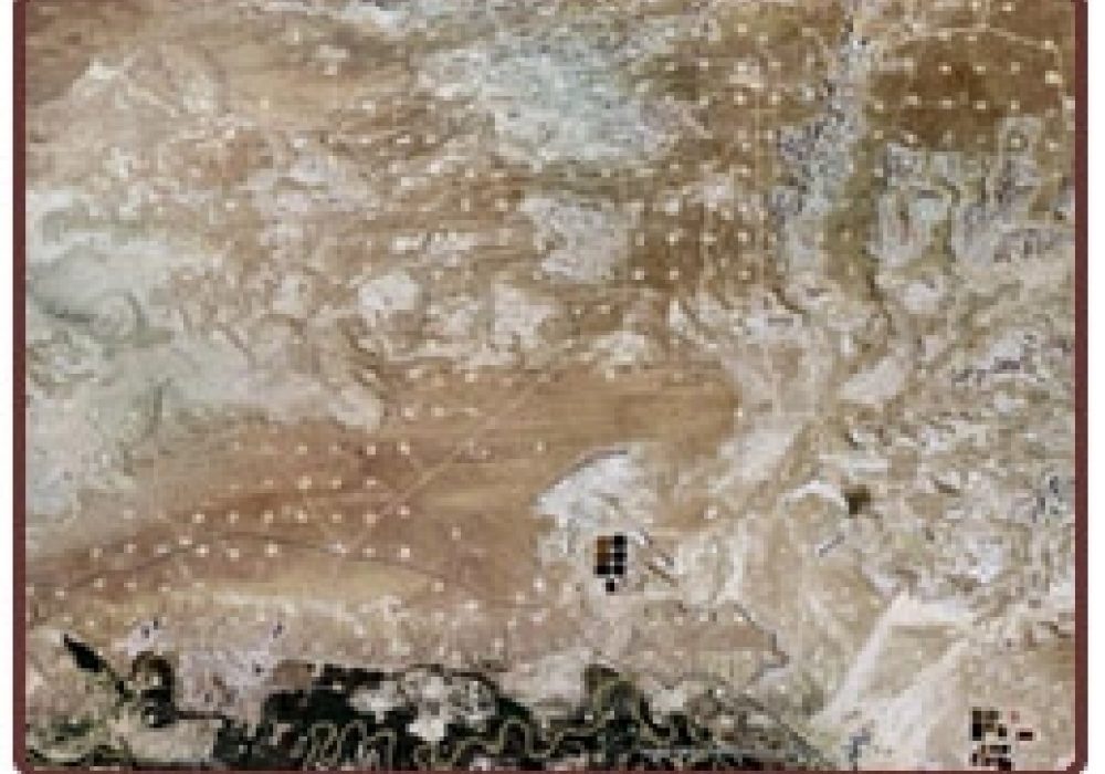 Gas drilling sites dot the Utah landscape.
