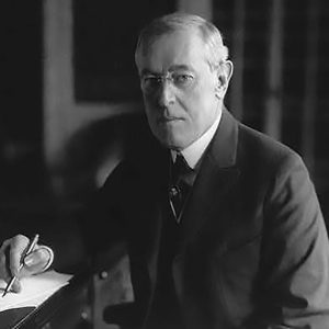 Woodrow Wilson, 1918. <a href="loc.gov/item/2002724021/">Library of Congress</a>