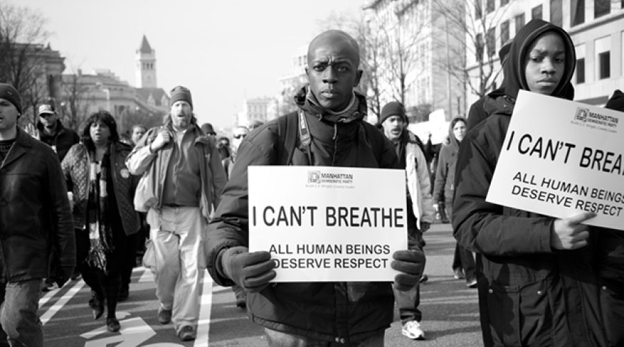 Protesters march against police violence and racism, Washington, D.C., December, 2014. CREDIT: <a href="http://shutr.bz/1Kv7tvl">Rena Schild/Shutterstock</a>