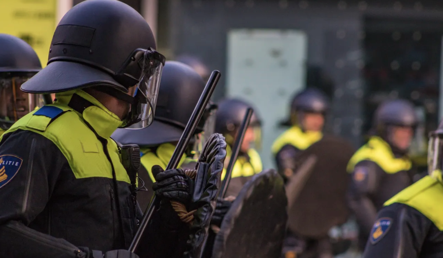 Riot police