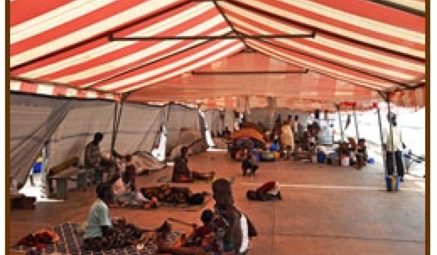 Refugee Camp, Ivory Coast. CREDIT: <a href="http://www.flickr.com/photos/fleshmanpix/5552558271/in/photostream/" target=_blank">Mike Fleshman</a>