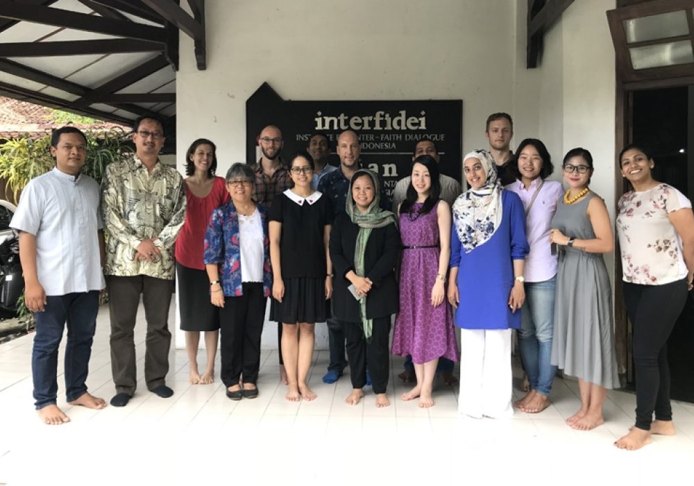 Pacific Delegates with Dicky Sofjan, Elga Sarapung, Devin Stewart, and Alissa Wahid at Dian Interfidei in Yogyakarta