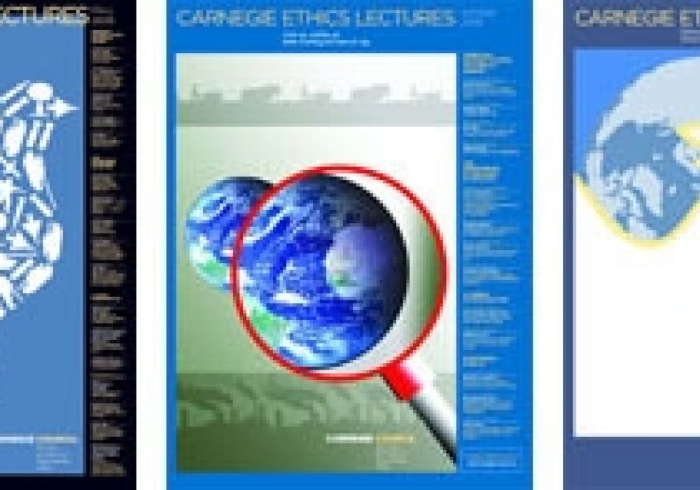 Poster Designs 2005 - Carnegie Ethics Lectures