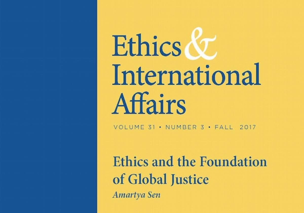 Ethics And International Affairs Volume 313 Fall 2017 Carnegie Council For Ethics In