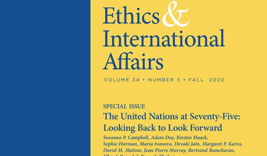 <i>Ethics & International Affairs</i> 34.3, Fall 2020