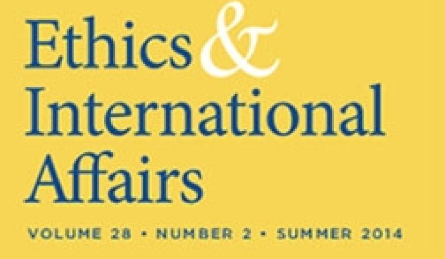"Ethics & International Affairs" Summer 2014 Issue