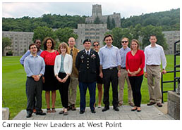 Photo of Carnegie New Leaders at West Point