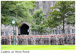 Photo of Cadets at West Point