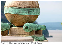 Photo of a monument at West Point