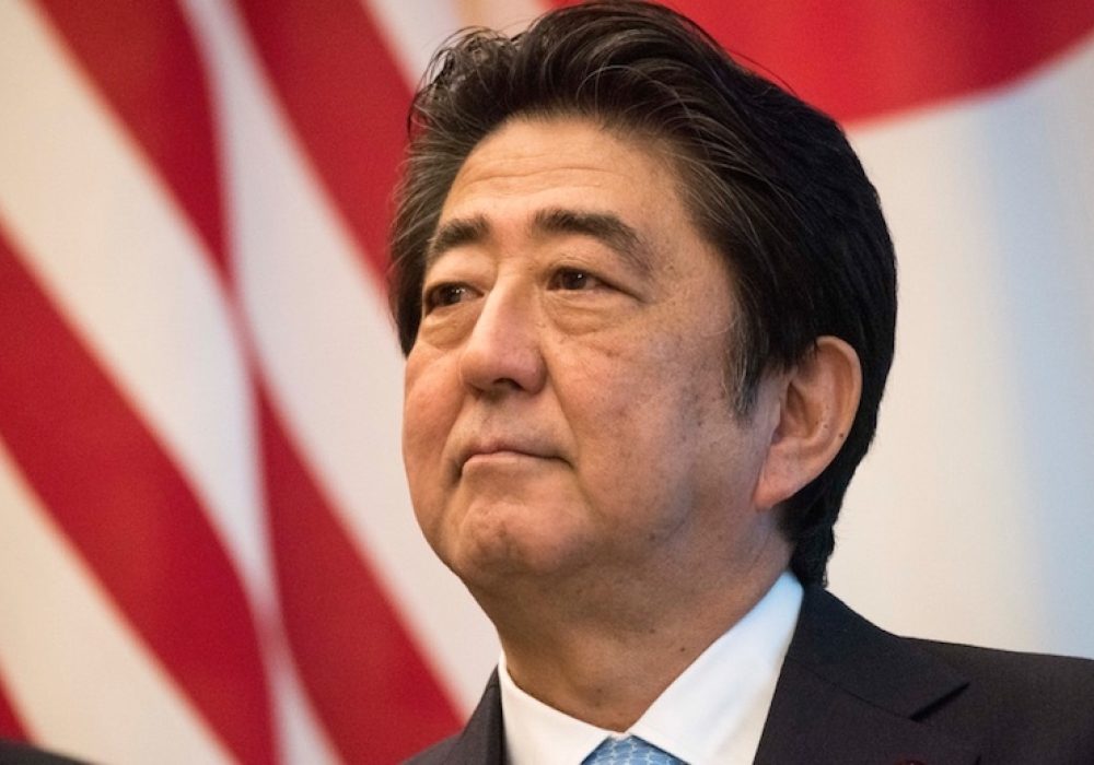 Japanese Prime Minister Shinzo Abe. CREDIT: <a href="https://www.flickr.com/photos/thejointstaff/36478259912">Chairman of the Joint Chiefs of Staff</a> <a href="https://creativecommons.org/licenses/by/2.0/">(CC)</a>