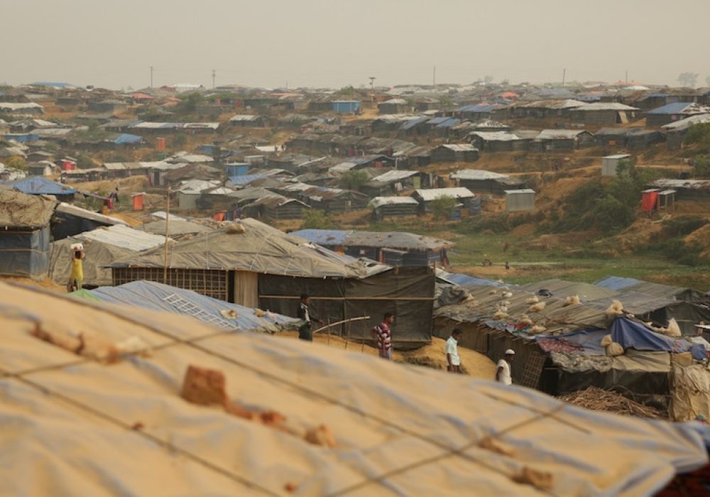 Kutupalong refugee camp near Cox's Bazar, Bangladesh. November 2017. CREDIT: <a href="https://www.flickr.com/photos/dfid/37930256914">UK Department for International Development</a> <a href="https://creativecommons.org/licenses/by/2.0/">(CC)</a>