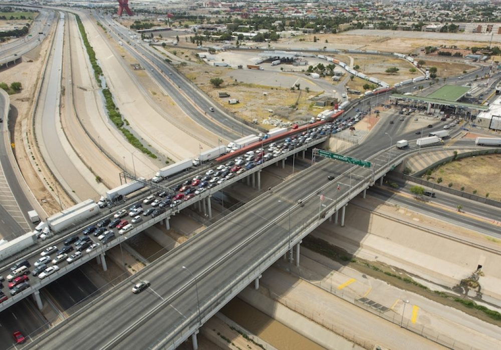Bridge of the Americas (El Paso–Ciudad Juárez), June 2016. CREDIT: <a href="https://www.flickr.com/photos/54593278@N03/27793302444">U.S. Customs and Border Protection/Public Domain</a>