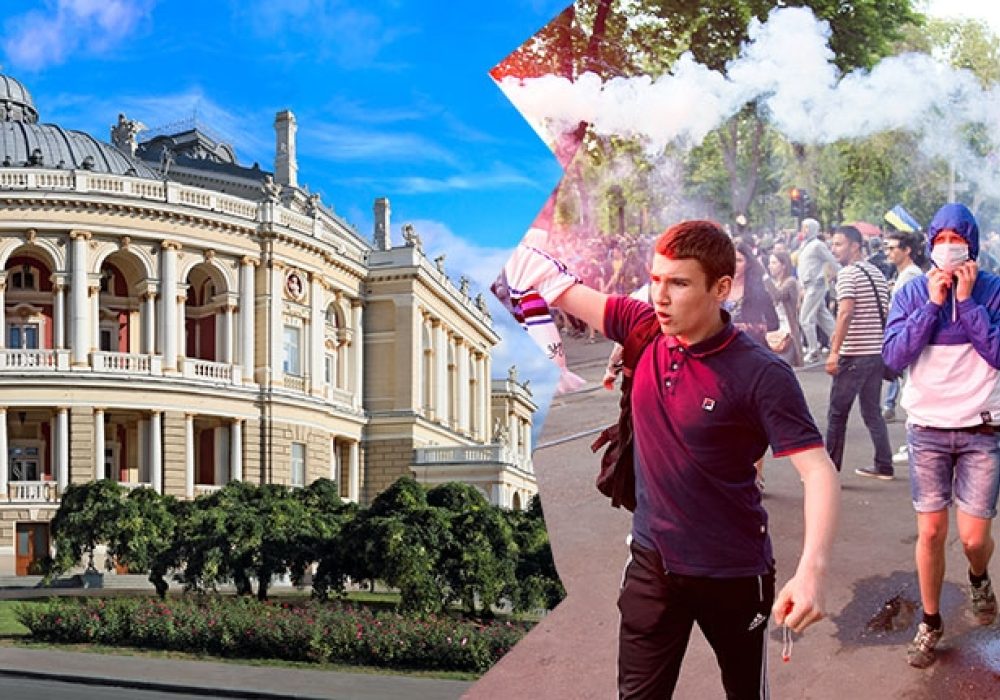 <a href="http://shutr.bz/1fRHuEW">Odessa's opera house</a> and the <a href="http://shutr.bz/QidLsI">May 2 riots</a> via Shutterstock