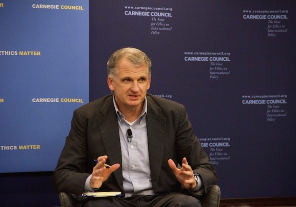 Timothy Snyder. CREDIT: Amanda Ghanooni.