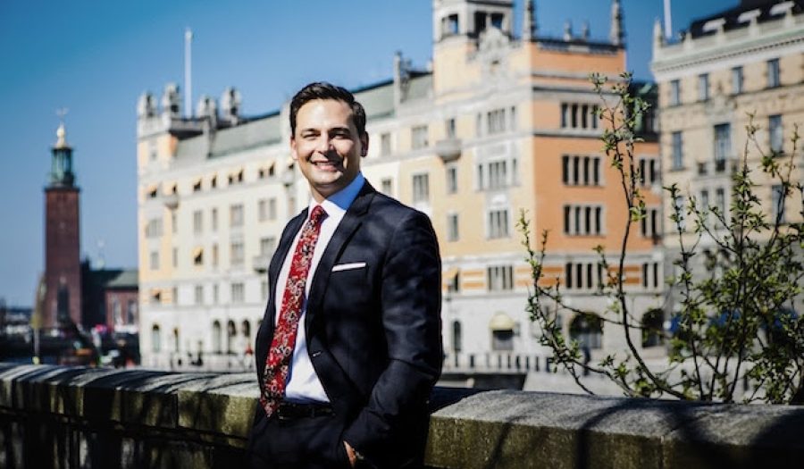 Andreas Hatzigeorgiou in Stockholm, Sweden. CREDIT: Christian Gustavsson