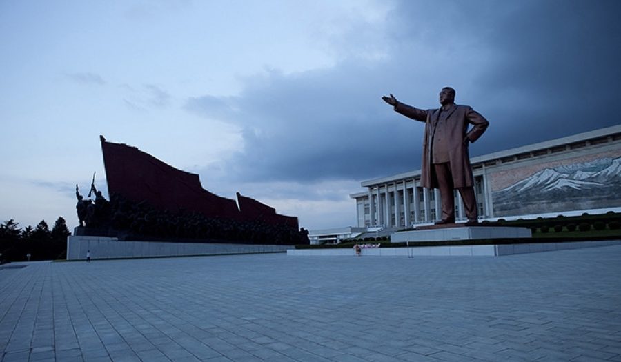 Statue of Kim Il Sung in North Korea. CREDIT: <a href="https://www.flickr.com/photos/roman-harak/5015232313/" target="_blank">Roman Harak</a> (<a href="https://creativecommons.org/licenses/by-sa/2.0/" target="_blank">CC</a>)