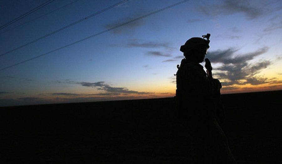U.S. Marine in Iraq. CREDIT: <a href="https://www.flickr.com/photos/dvids/3113578051/">DVIDSHUB</a> <a href="https://creativecommons.org/licenses/by/2.0/"> (CC)</a>