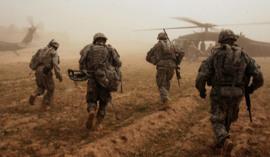 U.S. Army soldiers in Iraq, March 2008. CREDIT: <a href="https://www.flickr.com/photos/soldiersmediacenter/2340862578">The U.S. Army</a> <a href="https://creativecommons.org/licenses/by/2.0/">(CC)</a>