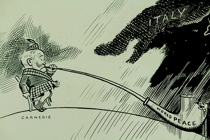 Cartoon by Art Young. Carnegie Council Archive